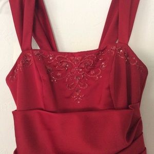 Formal David’s Bridal Bridesmaid Dress